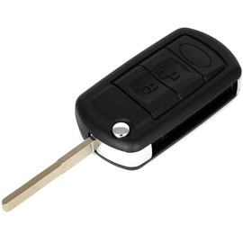 ECCPP 15K6014CFFTXA Keyless Entry Remote Shell Car Key Fob Case Replacement for 2005-2009 Fit for Land Rover LR3 4.0L 3 Buttons 1-Pack