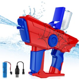 Dolanus Electric Water Gun for Kids Adults, Automatic Squirt Gun with up to 32 Ft Long Range, Summer Outdoor Beach Swimming Pool Party Toys for Ages 8-13, Gift for Age 8 9 10 11 12 Years Old Boys