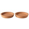 Ikea 365+ Cork Coasters, 2 Pack Brown