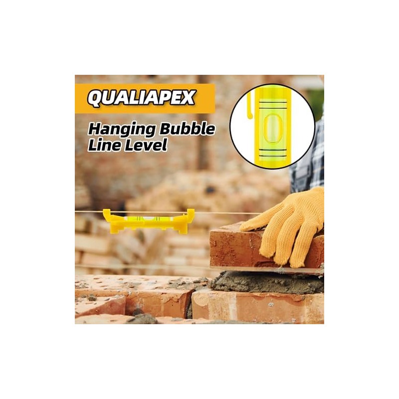 8 herramientas de cuerda para colgar a nivel de burbuja,