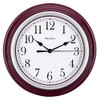 Westclox Quartz Movement Round Wall Clock, Contemporary Analog Design, Battery-Powered