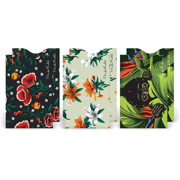Monarque RFID Blocking Credit Card Sleeves - Set of 6,