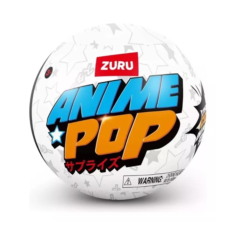 Zuru Capsula Peluches Sorpresa Personajes Anime Pop Color Blanco