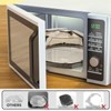 Microwave Splatter Cover with Anti-Scald Bowl Holder Clips – 10