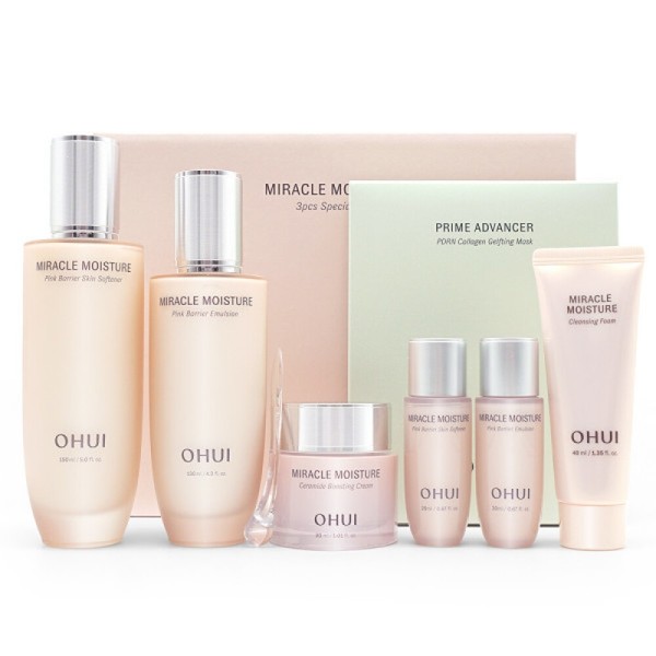 Ohui Miracle Moisture 3-piece set (2508 ver.) / 오휘 미라클