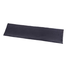 BaSaTex Cashmere Touch Cushion Cover, Cushion Covers, Side Sleepers, Nursing Pillow, 40 x 145 cm, Similar to Nicky Teddy Corals Fleece Pillowcase, Anthracite
