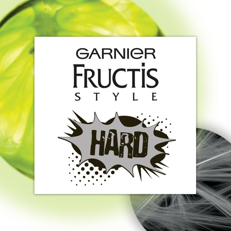 Garnier Fructis Style Gel Hard Tarro, 600 gr