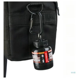 Llavero Bote de Proteína Portátil Plástico 200ml con Scoop 4 Piezas Colores                                                                           