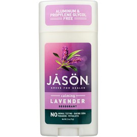 Jason Nature Calming Lavender Deodorant Stick All Day Protection 2.5 Oz - JasonNAT