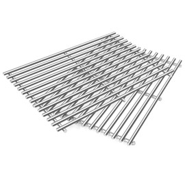 SUS304 7MM Stainless Steel Grill Grates for Ninja FlexFlame PG300 Series,XSKGRILLGRATE Upgrades Premium Grill Grates Durable,Easy to Clean,Heat Retaining,Upgrade for FlexFlame Grill Accessory,Set of 2
