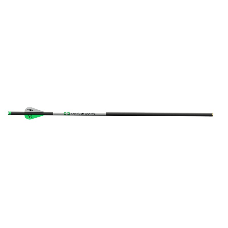 CenterPoint Archery CP400 Select 400-Grain 20-Inch Carbon Arrows, Pack of