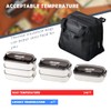 HEWOOH Large Bento Box Adult Lunch Box (74 Oz Large