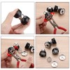 IGNPION Set of 2 Door Holder Mini Magnetic Door Stoppers