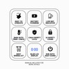 Touch Screen Programmable Thermostat Remote Control Kit,for Ambient Majestic Vermont-castings