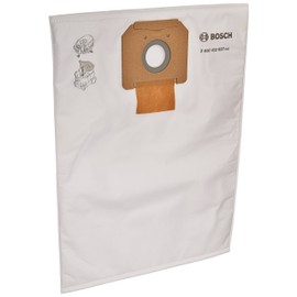 BOSCH VB090F 5-Pack Fleece Filter Bag for use with VAC090 Dust Extractor, 9-Gallon, White