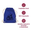 Shirtracer - Gym Bag Backpack - Boxing Gloves, 3 Royal