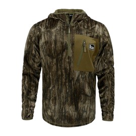Banded Men's Hooded Mid-Layer Fleece Pullover, Warm Quiet Wind-Resistant Water-Resistant Softshell Outdoor Hunting Hoodie, Legacy, XX-Large