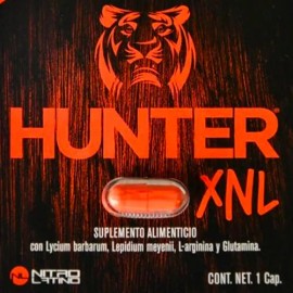 Suplemento Alimenticio Hunter Xnl 1 Cápsula