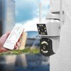 Outdoor WiFi Surveillance Camera 2 Lens Security PTZ IP Cam
