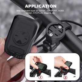 TOWILD ALB05 Mount for Bike Front Light,Bracket for Bike Computer, Compatible with Garmin XOSS iGPSPORT Meilan Magene CYCPLUS, Fits Different Handlebars