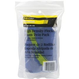 J.R. Edwards Flocked Foam Mini Roller, 4-Inch, 2-Pack