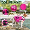 Kuoser Dog Life Jacket, High Flotation Dog Life Vest for