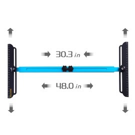 Stair Tread Template Tool 2.0，Foldable Stair Tread Gauge,Scale mark,Aluminum Alloy Manufacturing