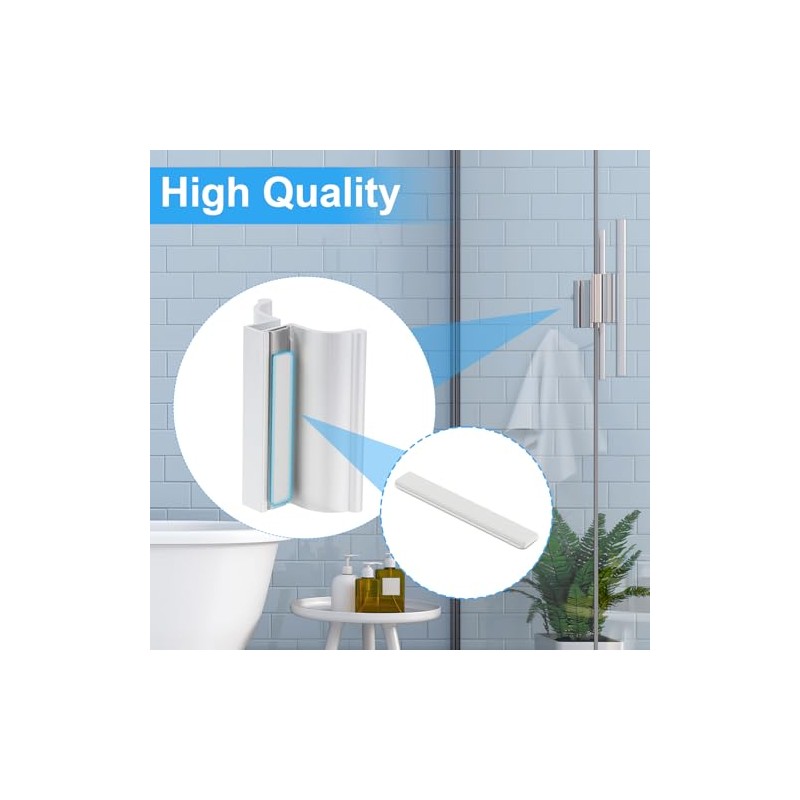 Shower Door Magnet, Neodymium Magnet, 3" Long Glass Shower Door