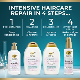 OGX Rescue Fusions Prep and Protect Pre-shampoo Treatment, 250 ml