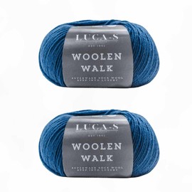 2PCs Superwash Sock Wool for Knitting, 4 Ply Sock Yarn from 75% Pure Wool - 25% Polymide, 50g Sock Hand Knitting Yarn