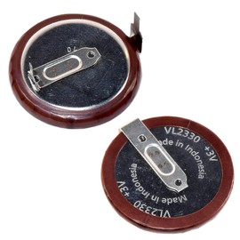 HQRP 2-Pack Battery Compatible with Panasonic VL2330 VL2330-1HF Key Fob KeyFob