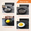 COTEY Large 3.5" Nonstick Egg Rings Set of 4, Round