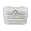 Flame King Dual 20LB LP Propane Tank Light Plastic Heavy