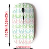 2.4G Wireless Mouse with Cute Pattern Design for All Laptops