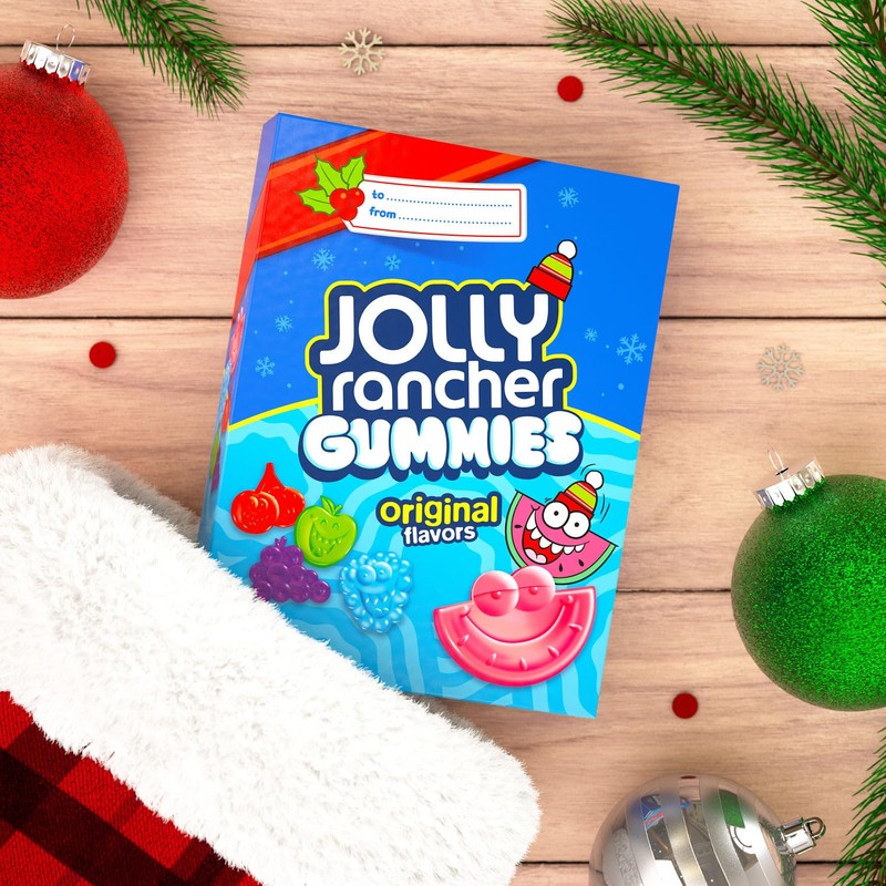 JOLLY RANCHER Gummies Original Flavors Storybook, Christmas Stocking Stuffer 6