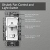 Lutron Electronics SFSQ-LF-WH Skylark Fan Control, White
