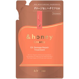 & Honey Creamy EX Damage Repair Hair Treatment Refill "Rich Honey Beauty for Damaged Hair" 12.3 oz (350 g)