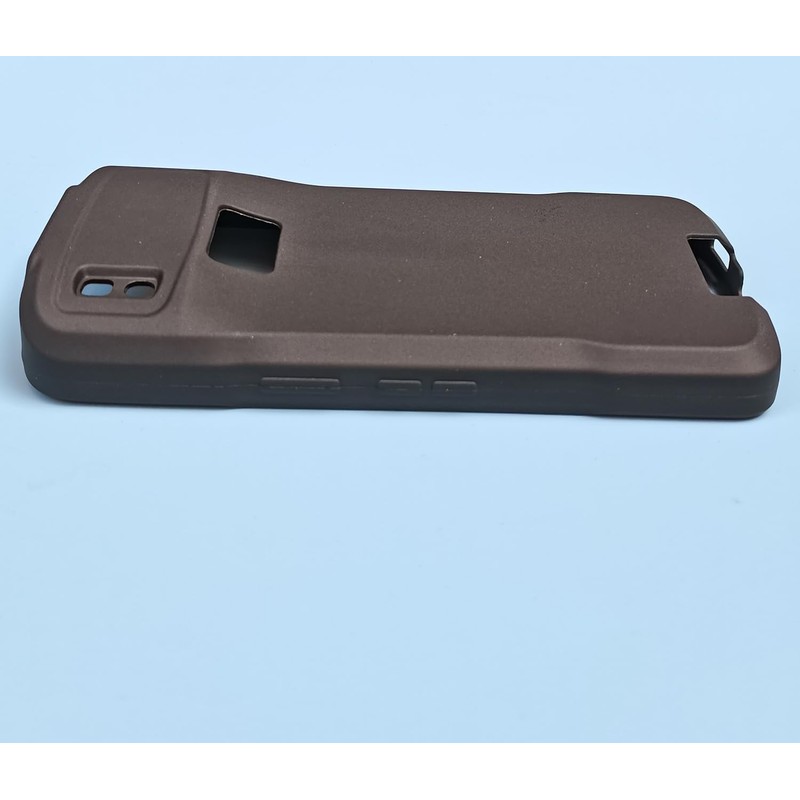 SCDIYEER Protective Case for Zebra TC22/TC27 Scanner, Rugged Black Rubber