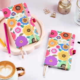 2026-2028 Pocket Planner/Calendar - 3 Year Monthly Planner 2026-2028, Jan.2026 - Dec.2028, 6.3" x 3.8", Monthly Pocket Calendar, Elastic Closure, Pen Hold, 60 Notes, Perfect Organizer for Purse