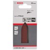Bosch 2608605169 Delta Sanding Sheets with Wood-Paints, Velcro Type, 32mm,