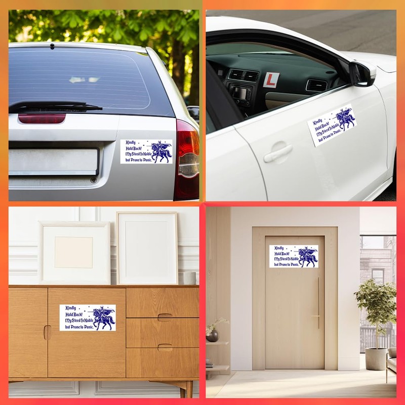 HOSALA Magnet (1Pcs - 7.5x4.5 in) Kindly Hold Back My