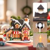 Gingerbread Christmas Lighted Village Houses Decorations 6.7", Christmas Village Sets