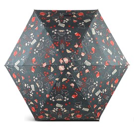 RADLEY Mini Responsible Telescope Umbrella Bell Boy in Dragon Green