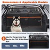 Furggis Dog Barrier for Cargo Area, 46" Wide See Through