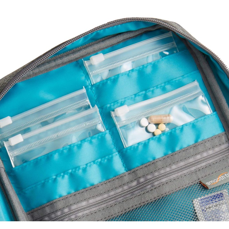 Smooth Trip Reusable Pill Pouch Set BPA Free Large 7