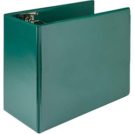 Samsill, SAM16424, Nonstick 6" Locking D-Ring View Binder, 1 Each, Green