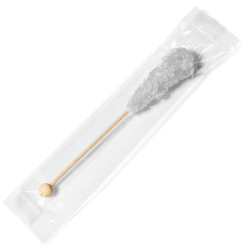 Candy Envy - 36 ct Silver Cafe Sugar Sticks Rock