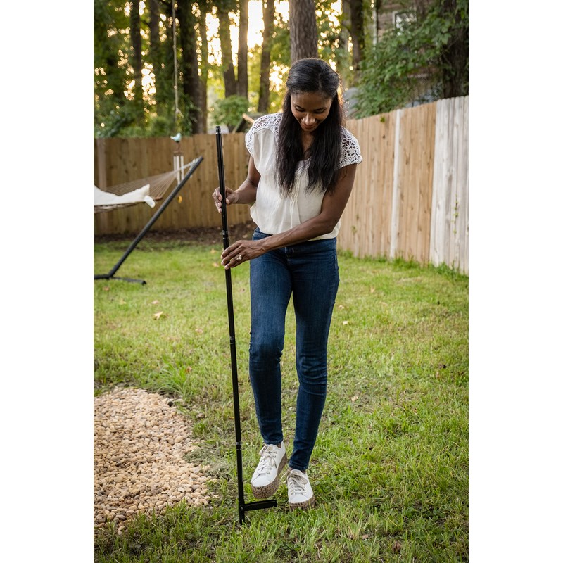 TIKI Outdoor Glass Lantern Torch – Weather-Resistant Decorative Torch for