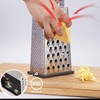 Cheese Grater - 2 Pack Box Grater & Kitchen Grater