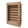 La Ventilazione LGES100T 112mm x 112mm Square Teak Air Vent